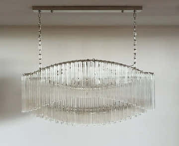 Murano Chandelier – Pagoda – 292 prisms – Transparent