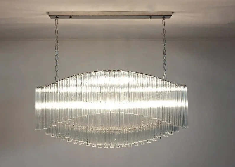 Murano Chandelier – Pagoda – 292 prisms – Transparent