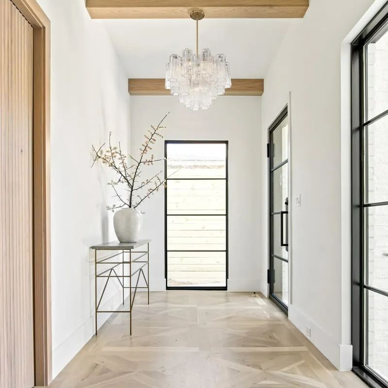 Addis Murano Glass Chandelier 17.8" 19.8" 22" 26.8" 32''D