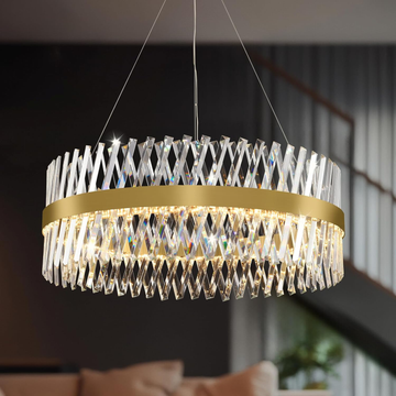 $2500+ Purchase Gift | Luxury Round Chandelier 31.5”