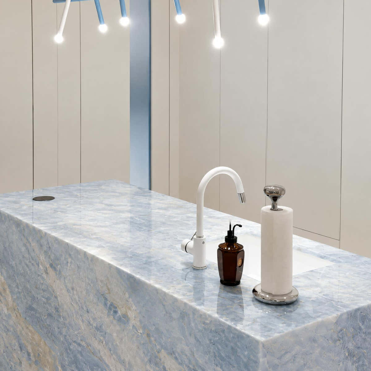 Calcite Blue Extra Marble Slab