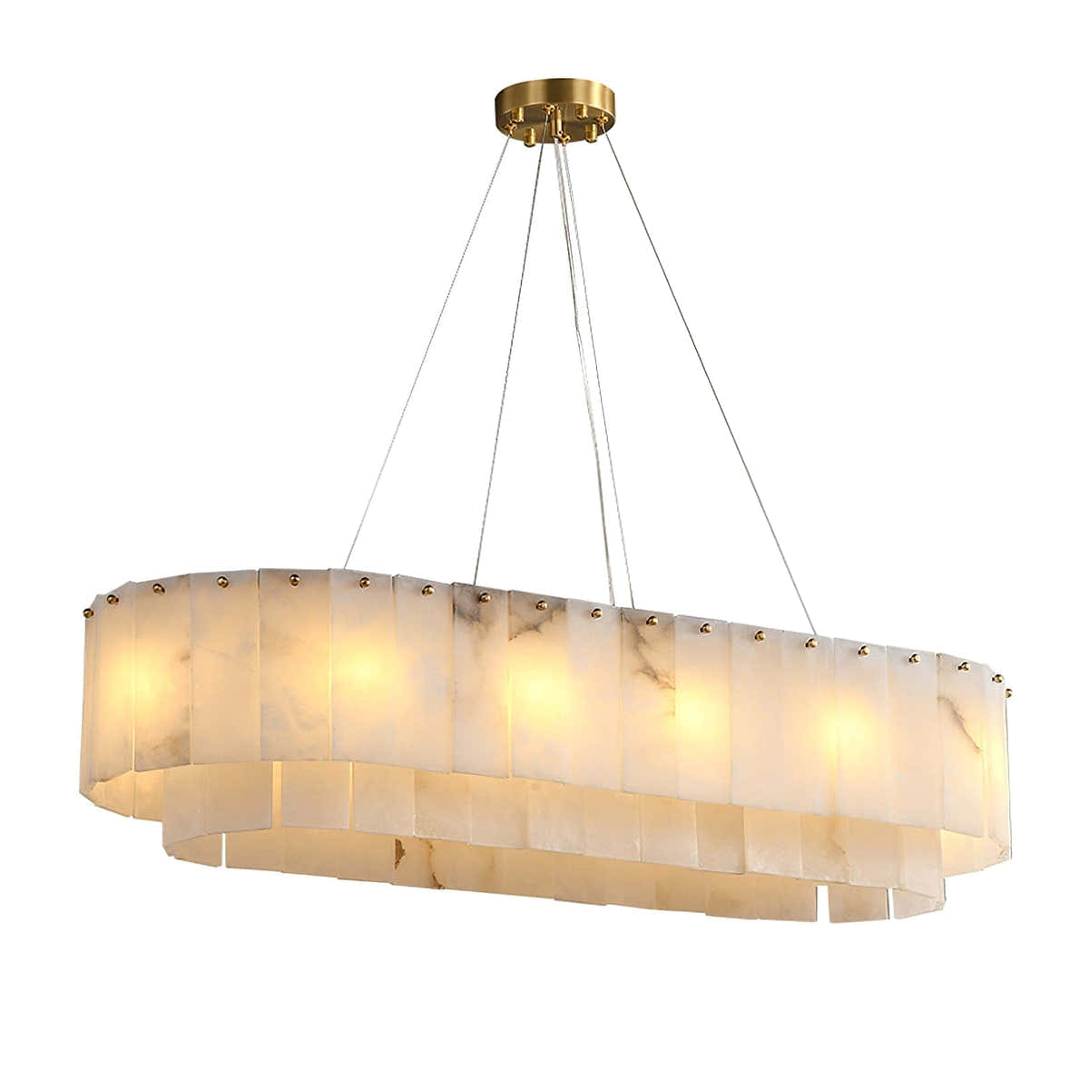 Joan Alabaster Chandelier