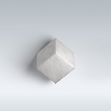 Cube Alabaster Wall Lamp