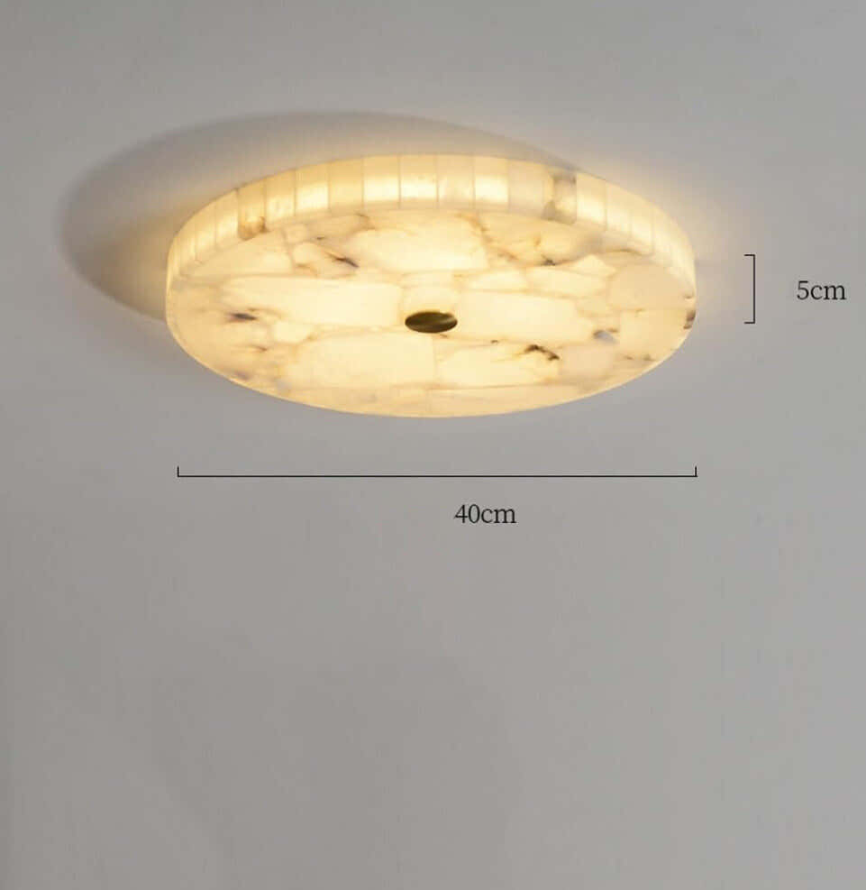 Luminous Marble Ceiling Light