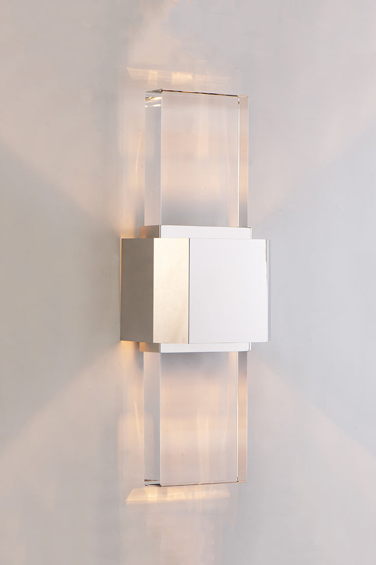 Montreal Minimalist Glass Sconce