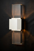 Montreal Minimalist Glass Sconce