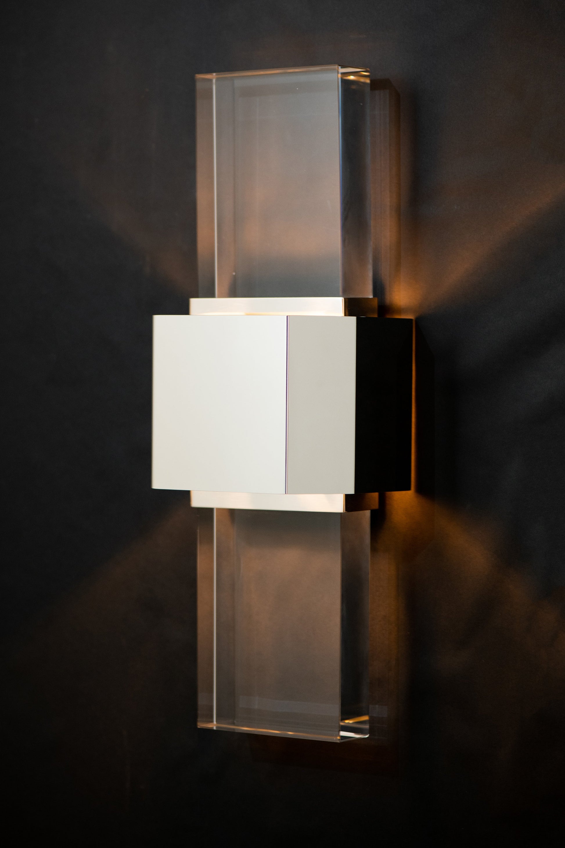 Montreal Minimalist Glass Sconce