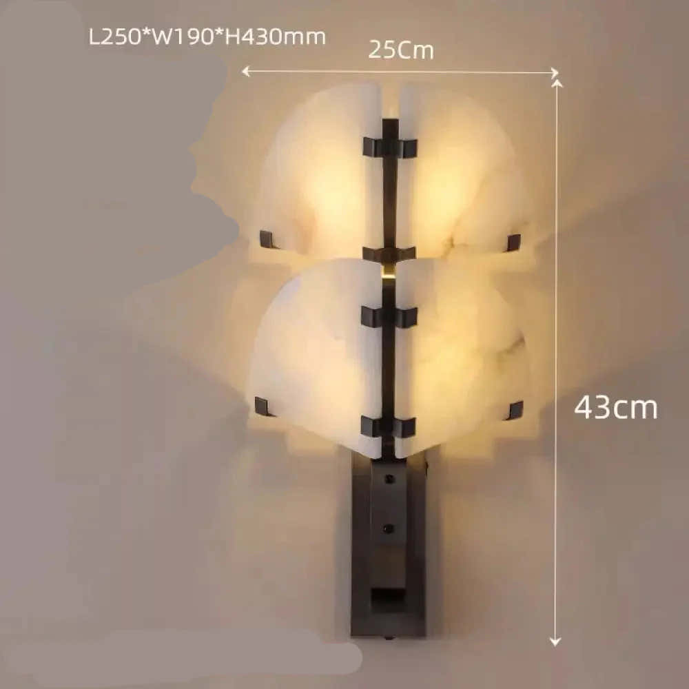 Alabaster Wall Sconce