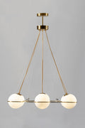 Orion Milk Glass Globe Chandelier