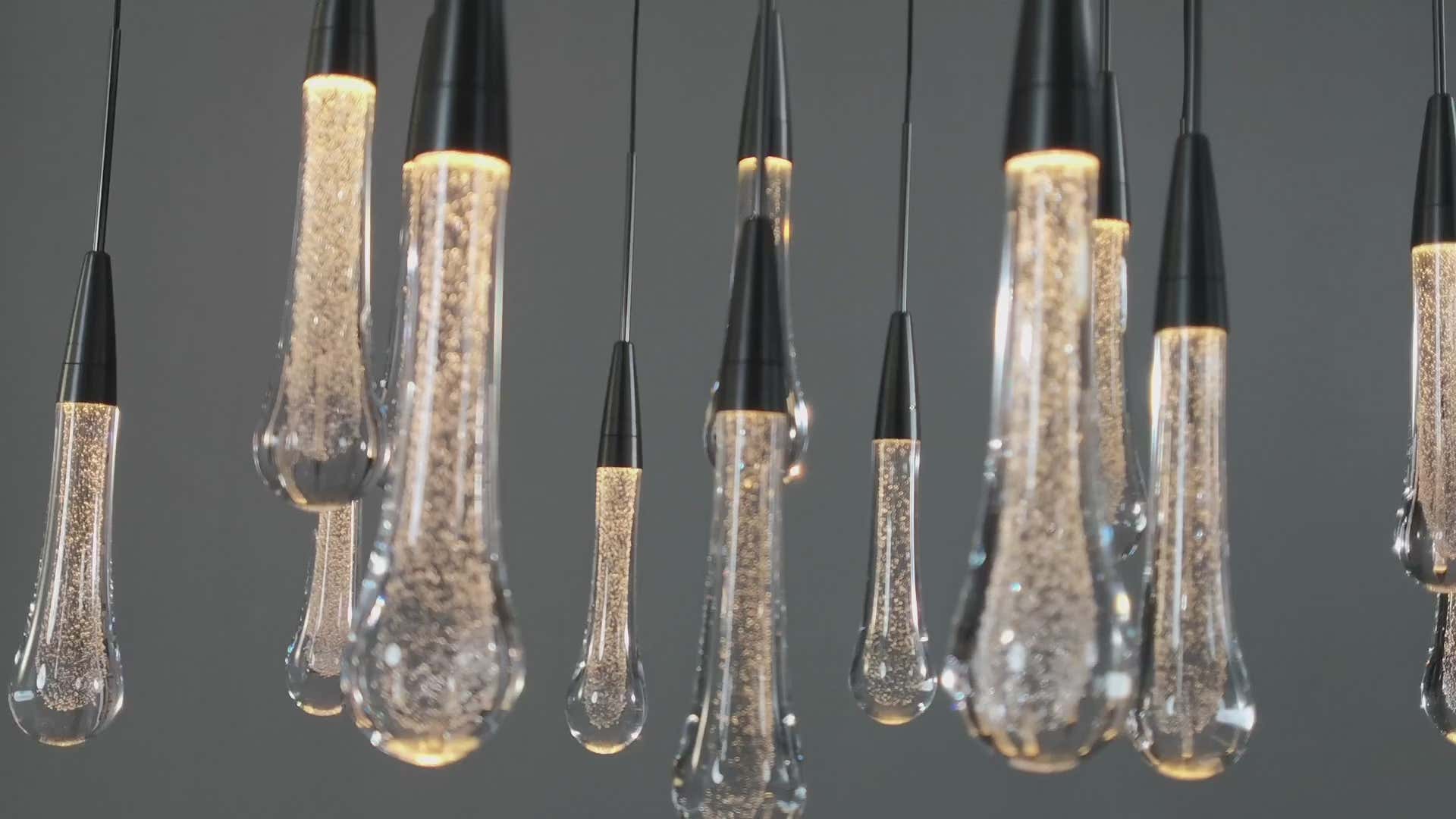 Soltaire Linear Chandelier 37" 50" 60" 70" 87" 120"