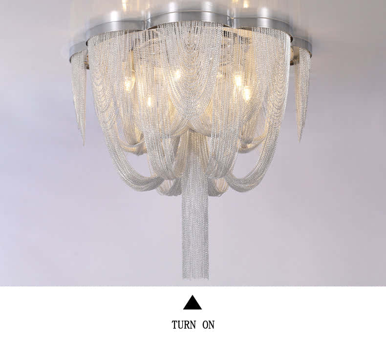 Tassel Long-Tail chandelier