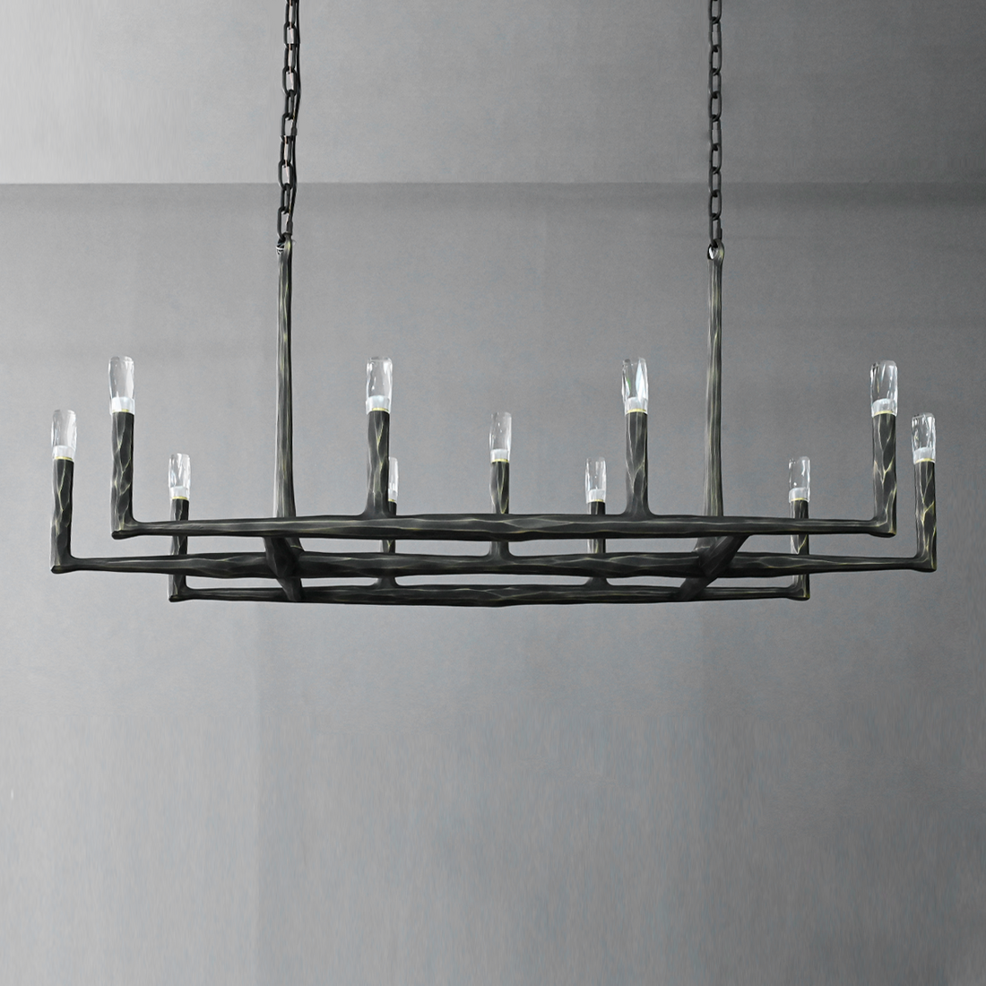 Thaddeus Linear Chandelier 54"