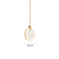 Moon Shade Lorry  Natural Marble Pendant Light