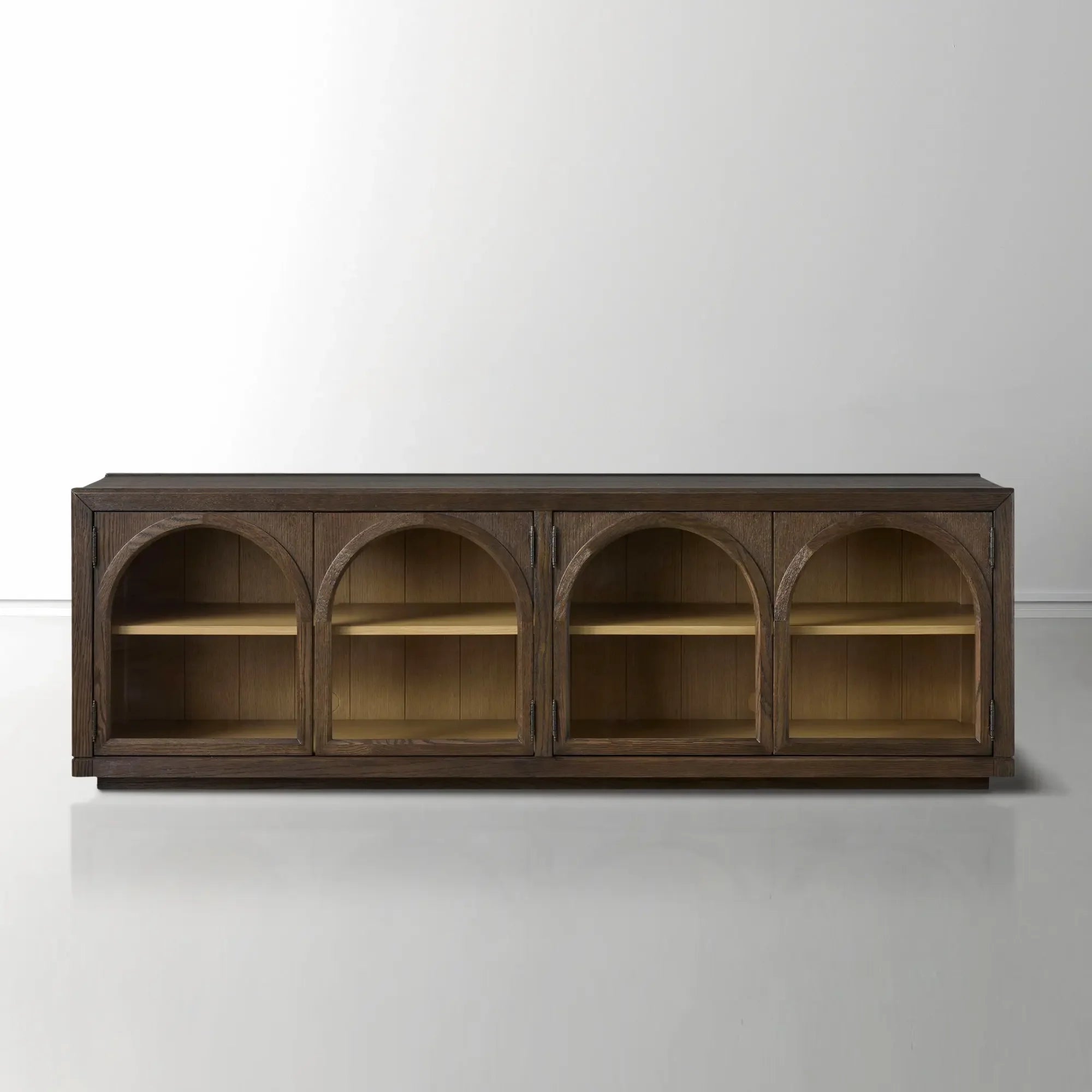 Hattie Media Console in Oak 80"W