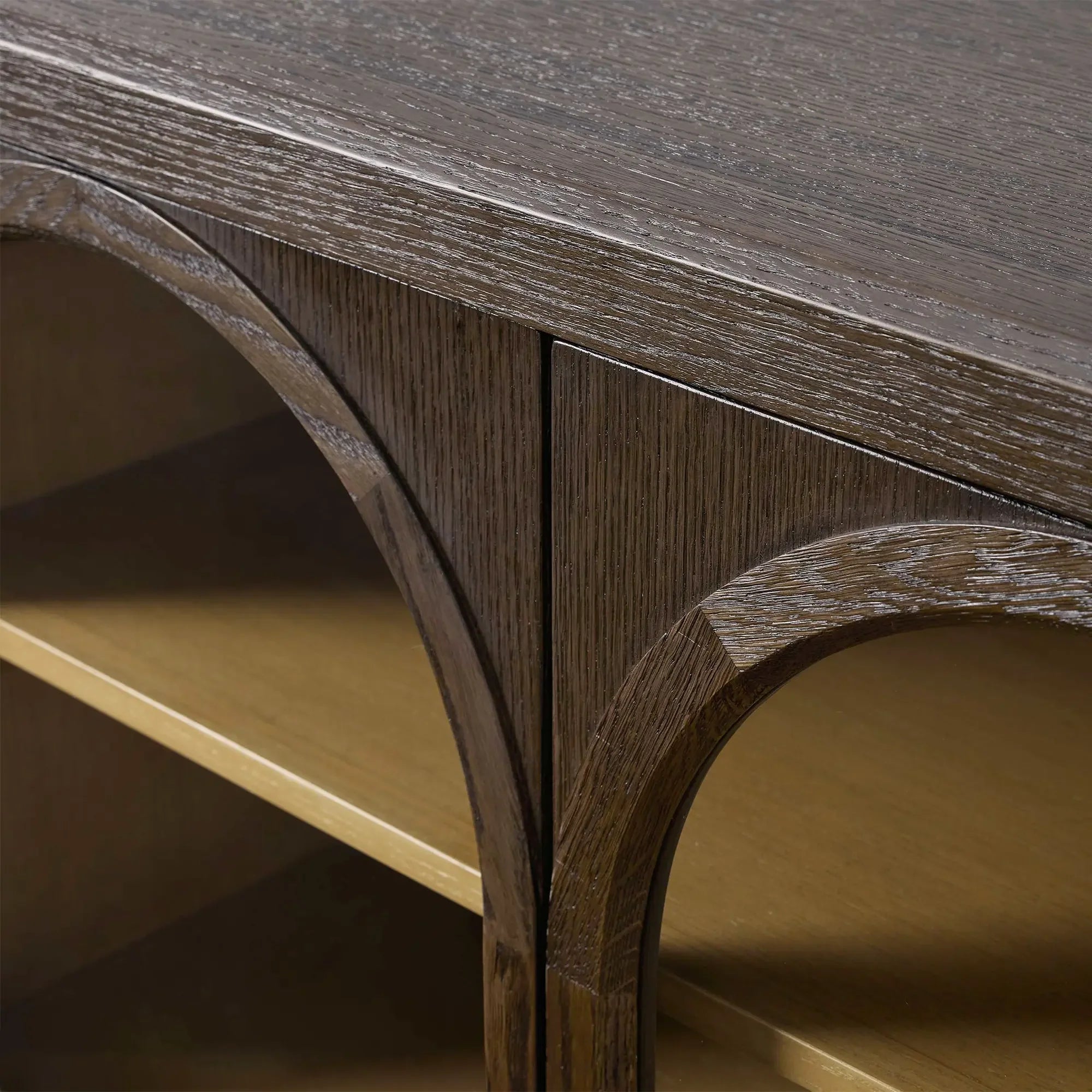 Hattie Media Console in Oak 80"W