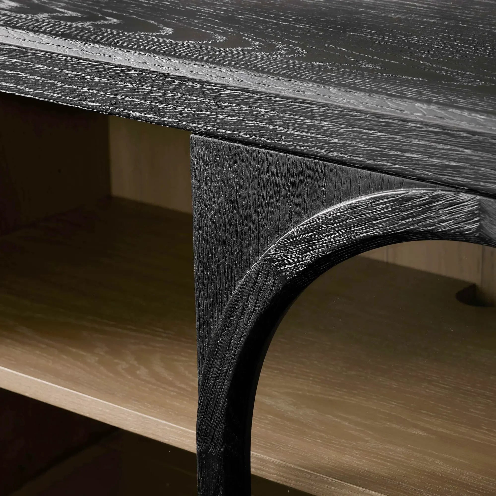 Hattie Media Console in Oak 80"W