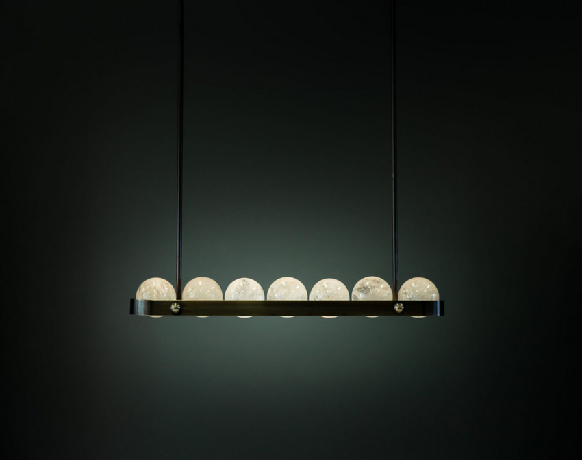 Ouranos II Linear Chandelier