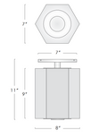 Maubec Flush Mount