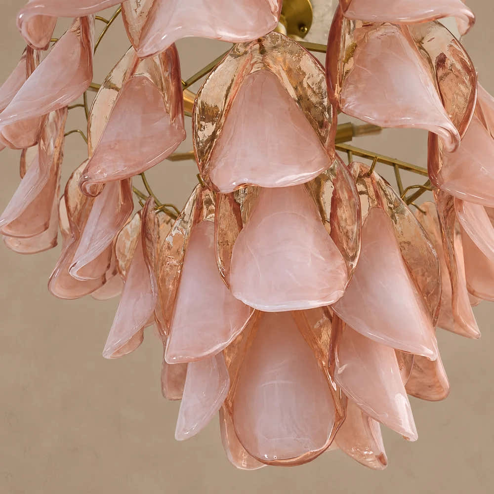Caia Murano Glass Chandelier for Living Room