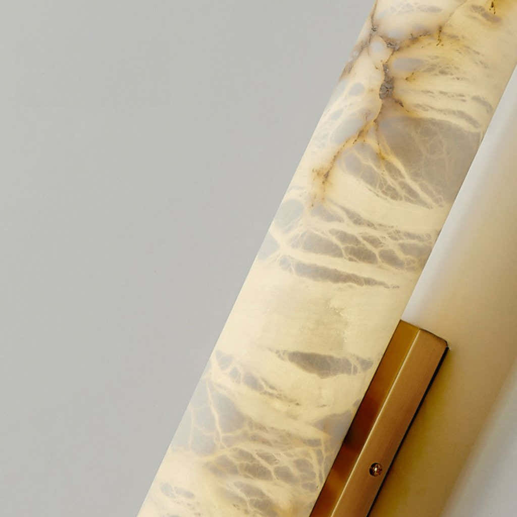 Tong Alabaster Wall Lamp
