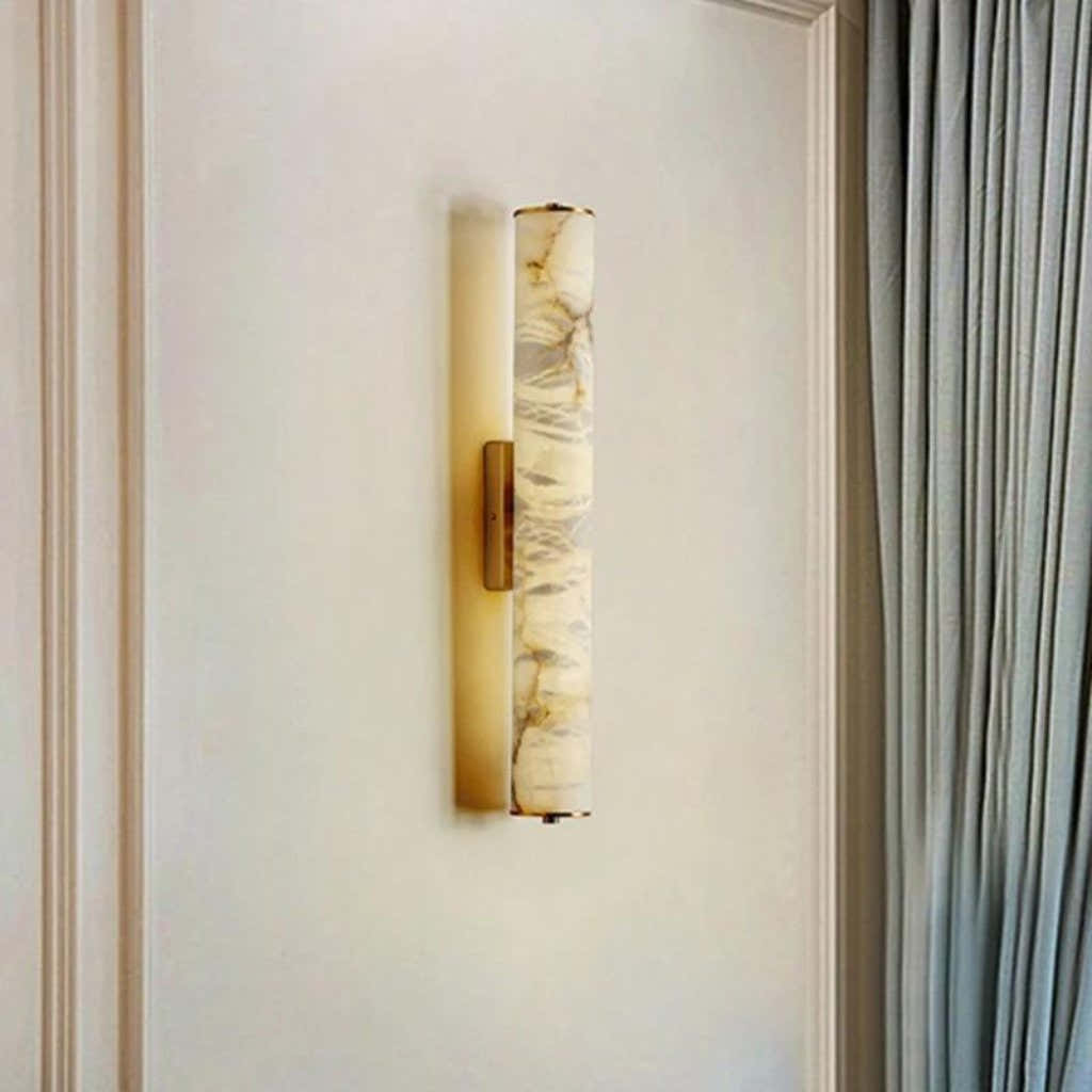 Tong Alabaster Wall Lamp