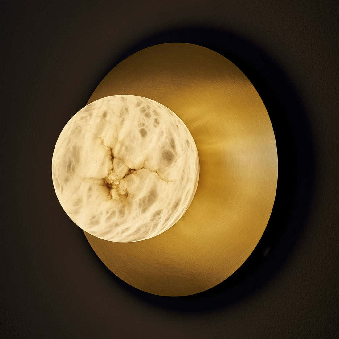 Copper Alabaster Wall Sconces