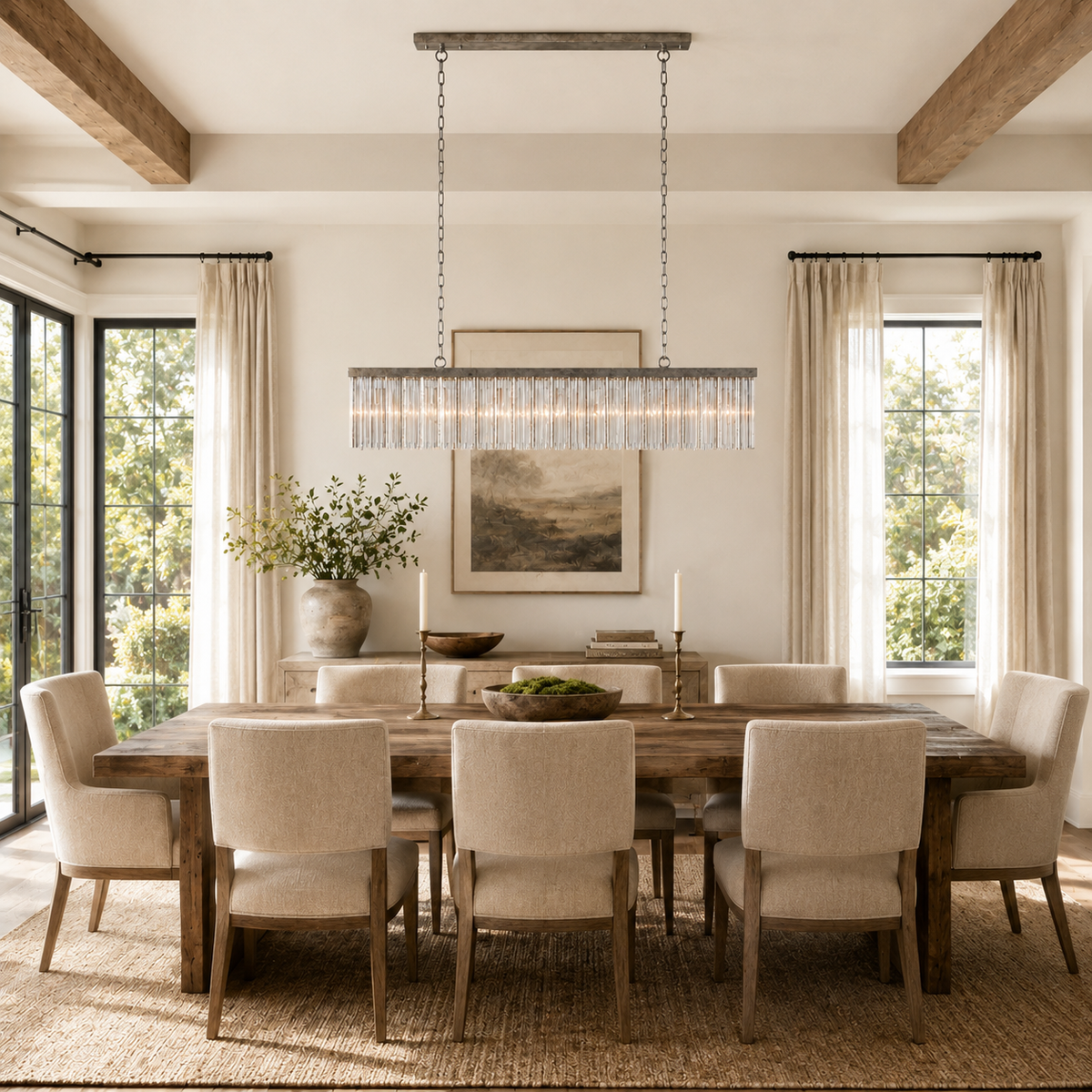 Andalucia Rectangular Chandelier