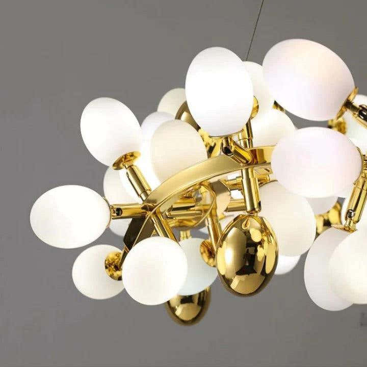 Zenora Modern Grape Round Chandelier
